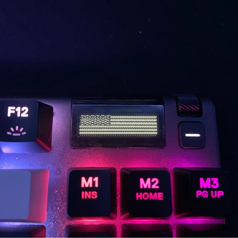 Steelseries Apex 7 tkl gaming keyboard. Red key switches.
